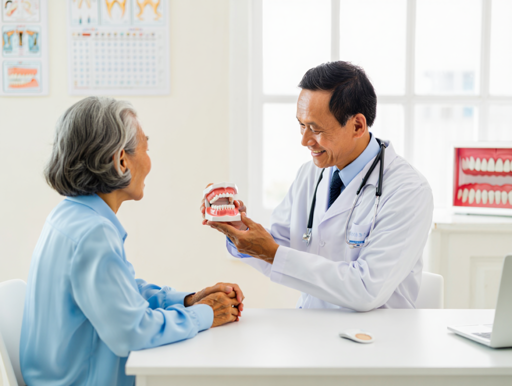 Hàm giả tháo lắp tại Lái Thiêu Bình Dương