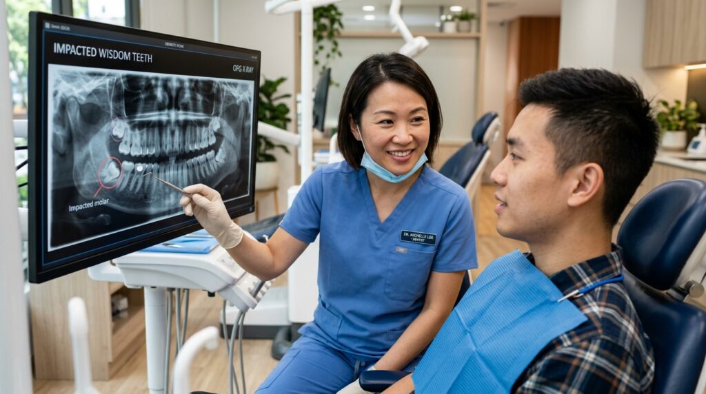 Răng khôn mọc lệch phải làm sao?