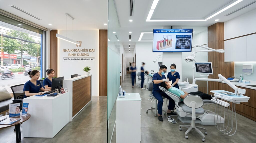 Trồng răng implant Bình Dương